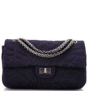 Chanel 225 Reissue 2.55 Flap Bag Embroidered Jersey